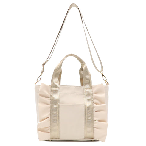 2WAY フリルトートバッグ 12-1116